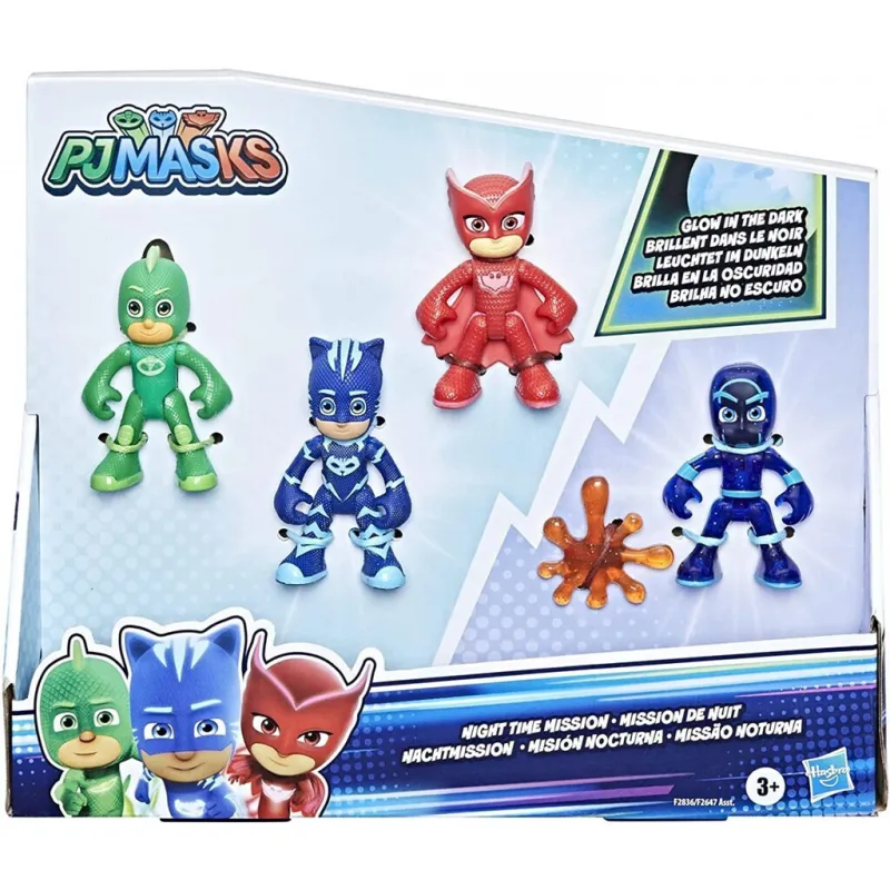 Hasbro Pj Masks - Hero Vs Villian, Night Time Mission F2836 (F2647)