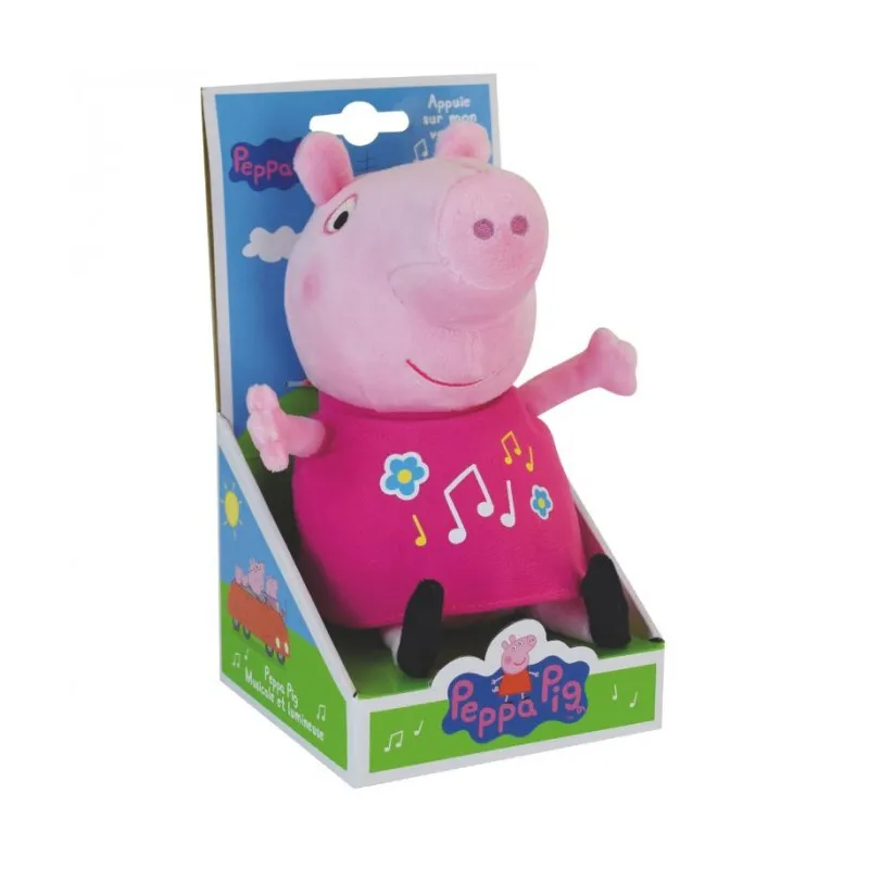 Hasbro - Λούτρινο Peppa Musical & Luminous Soft Toy 25cm 23344