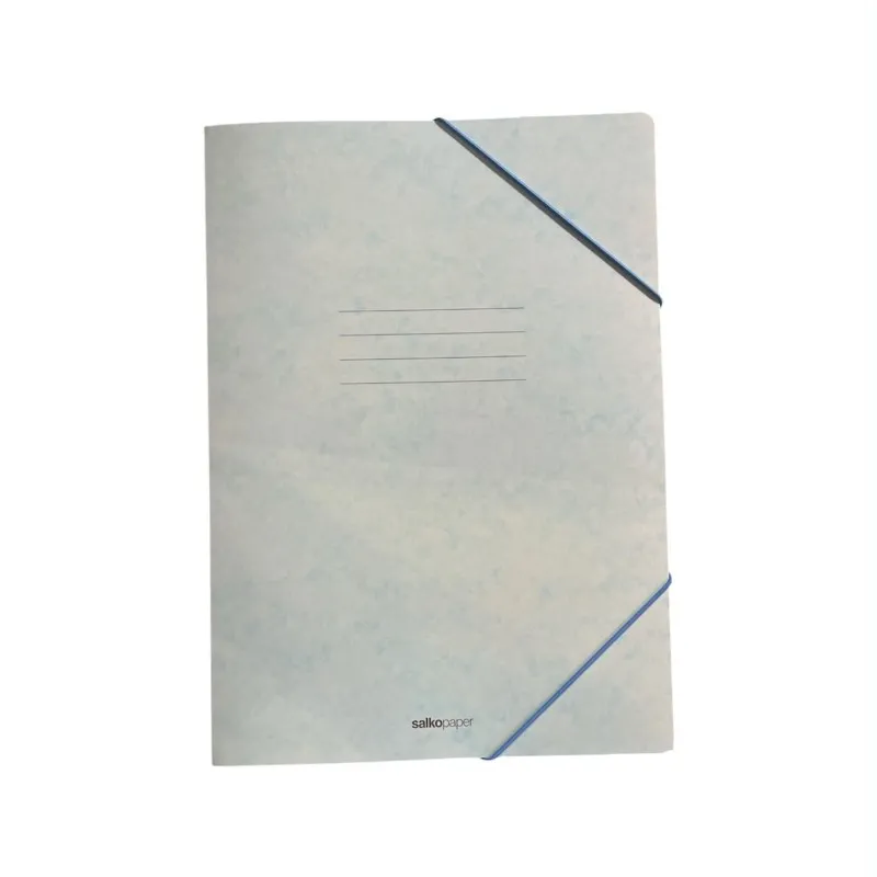 Salko Paper - Ντοσιέ Με Λάστιχο Πρεσπάν, Pastel Blue 2541