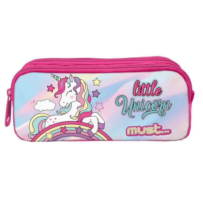 Diakakis - Κασετίνα Βαρελάκι Must, Little Unicorn 585499