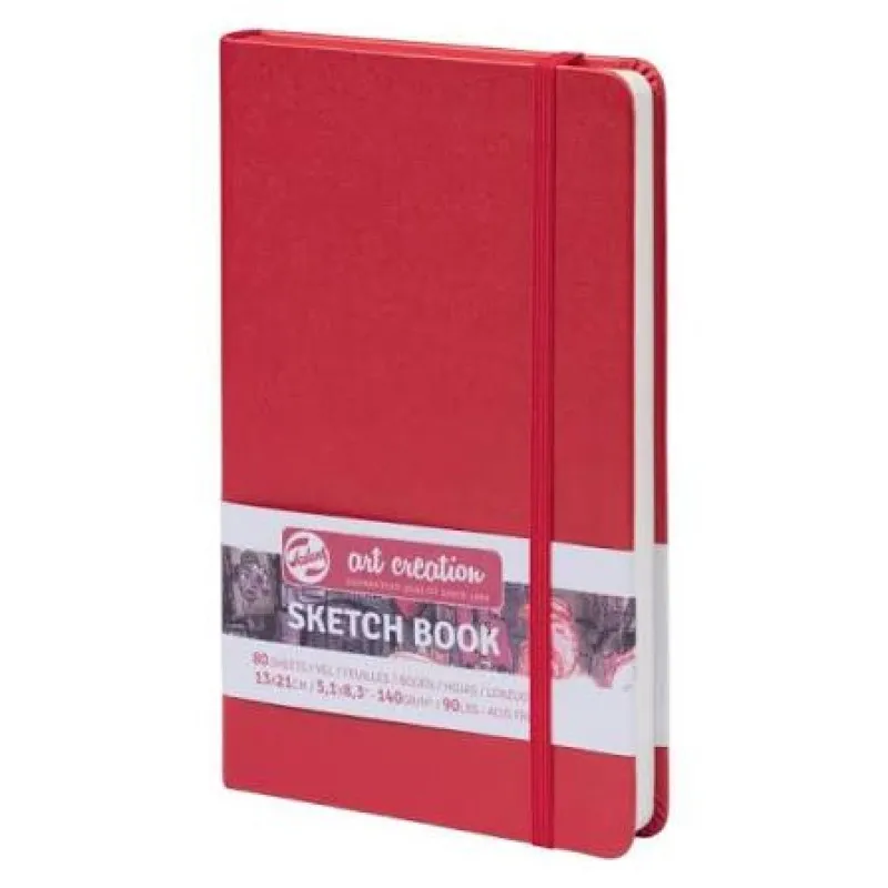Royal Talens - Σημειωματάριο Sketchbook Art Creation Red 13x21 εκ 80 Φύλλα 9314202M