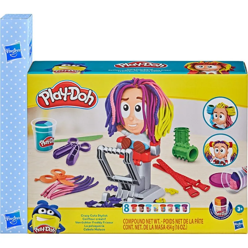 Παιχνιδολαμπάδα Hasbro Play-Doh - Crazy Cuts Stylist Hair Salon F1260