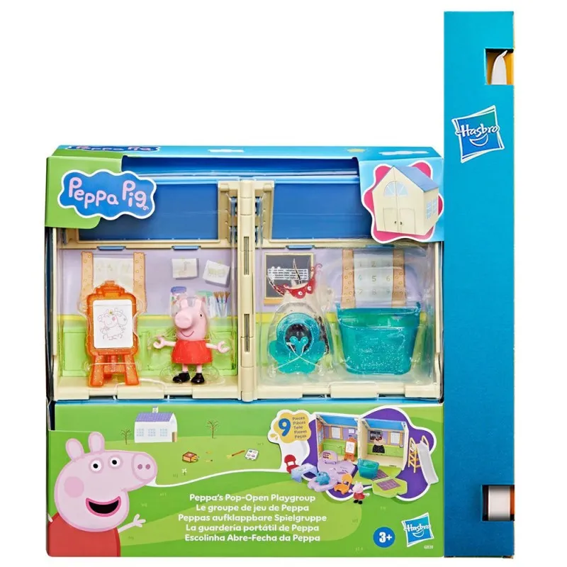 Παιχνιδολαμπάδα Hasbro - Peppa Pig, Peppa's Pop-Open Playgroup G0530