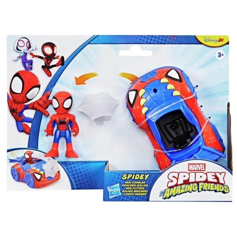 Hasbro - Marvel Spidey And His Amazing Friends, Spidey Web Crawler Toy G2461 (G1952)