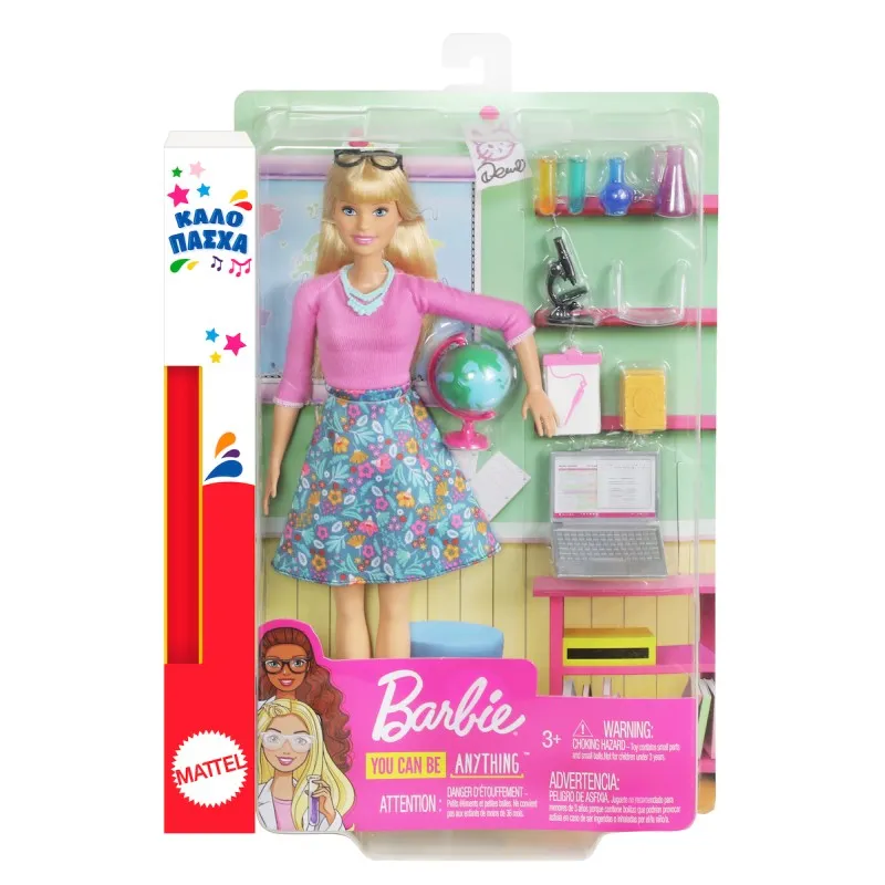 Παιχνιδολαμπάδα Mattel Barbie - Δασκάλα GJC23