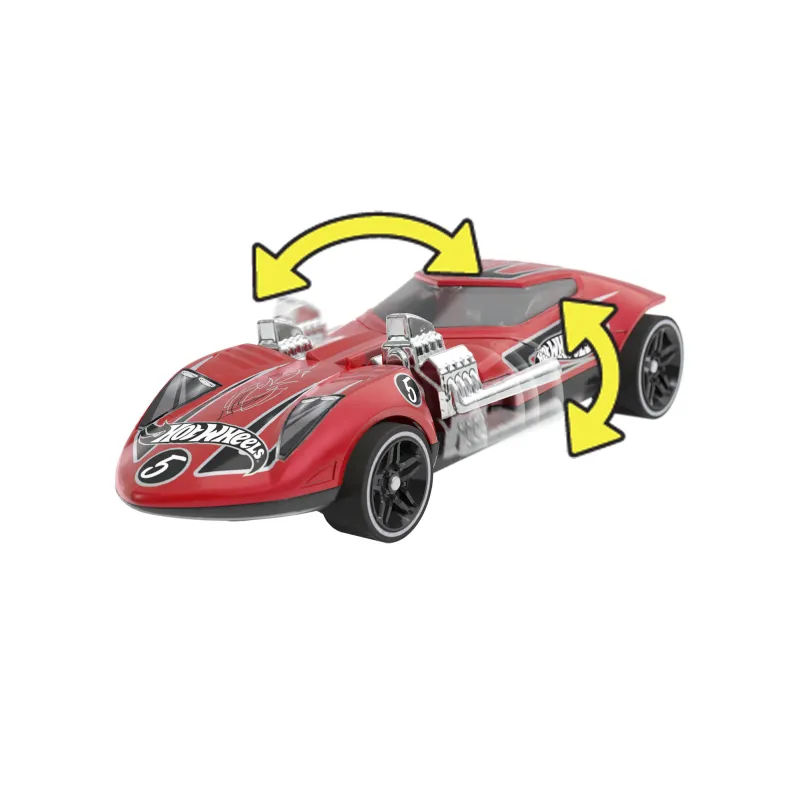 Mattel Hot Wheels - Pull-Back Speeders, Twin Mill HPR72 (HPR70/HPT04)