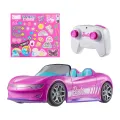 Mattel Barbie - Hot Wheels Rc Barbie Convertible Ροζ Κάμπριο Τηλεκατευθυνόμενο JBH05