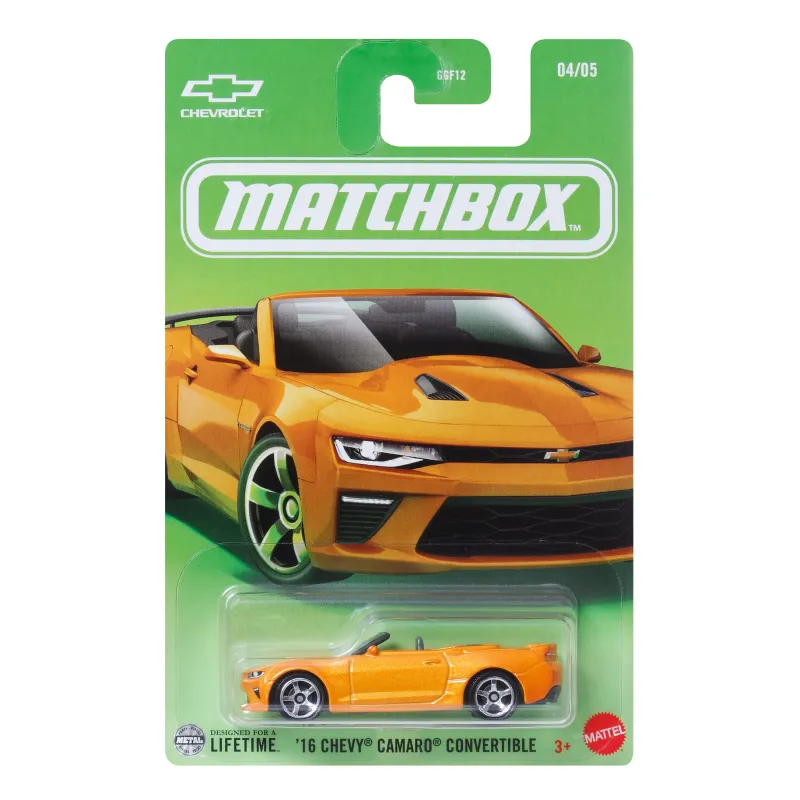 Mattel Matchbox - ΄16 Chevy Camaro Convertible 4/5 JCG55 (GGF12)