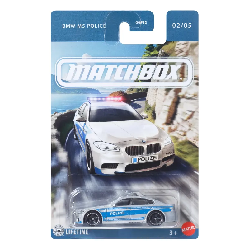 Mattel Matchbox - BMW M5 Police 2/5 JCH20 (GGF12)
