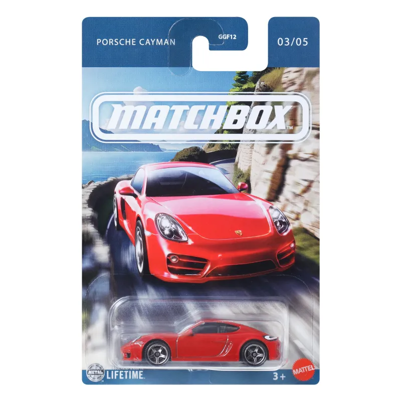 Mattel Matchbox - Porsche Cayman 3/5 JCH22 (GGF12)