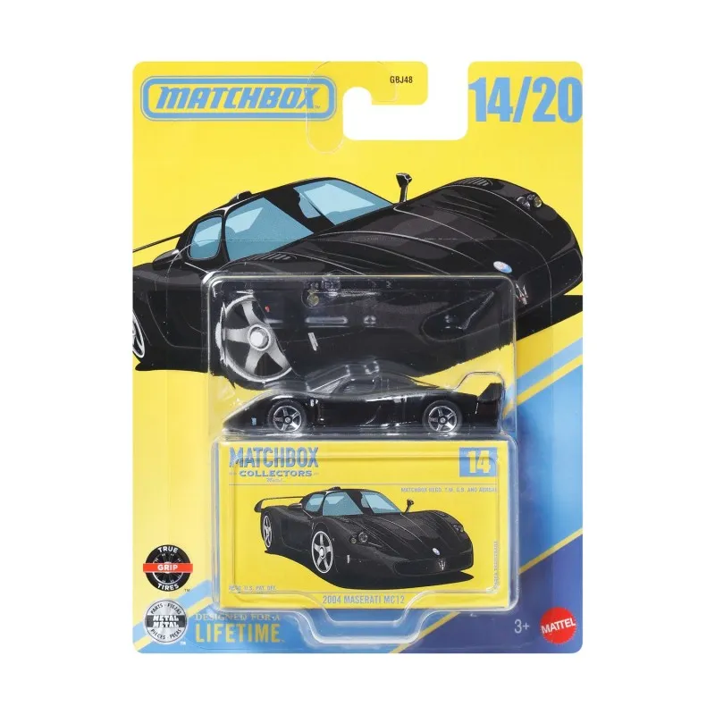 Mattel Matchbox – Collectors, 2004 Maserati Mc12 (14/20) JJW07 (GBJ48)