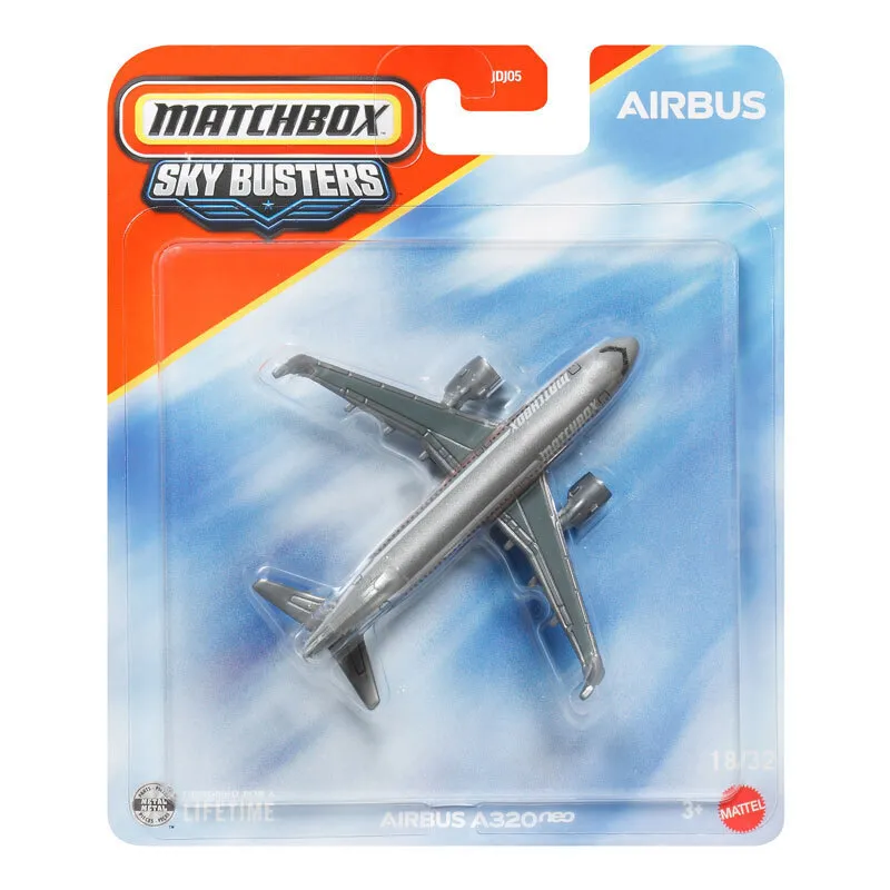 Mattel Matchbox - Sky Busters, Airbus A320neo (18/32) JJW19 (JDJ05)