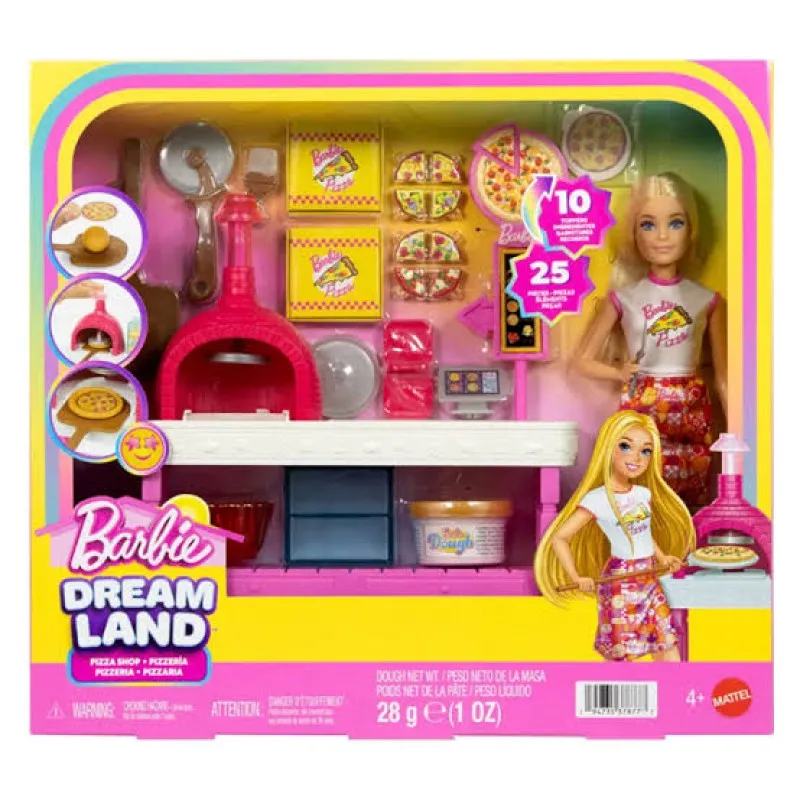 Mattel Barbie - Dream Land, Pizza Shop JMK21