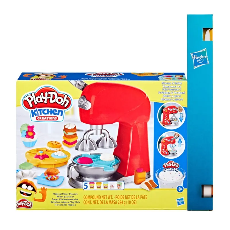 Παιχνιδολαμπάδα Hasbro Play-Doh - Kitchen Creations, Magical Mixer Playset F4718
