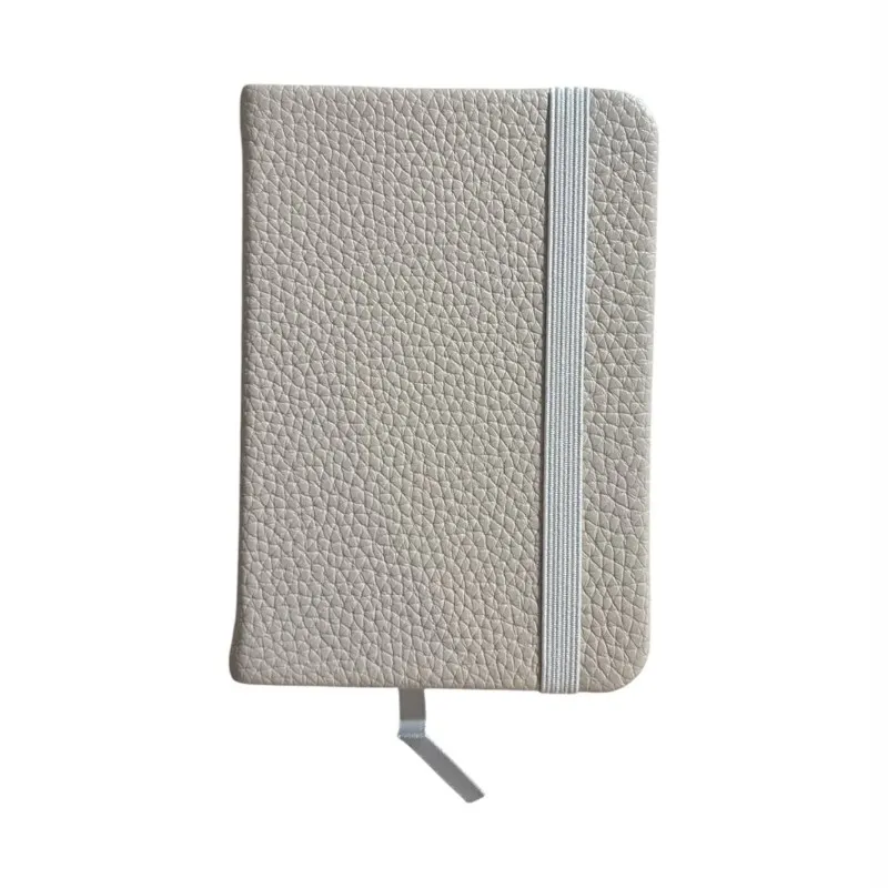 Maxleaf - Σημειωματάριο Α7 Ριγέ 80 Φύλλα 75gsm, Δερματίνη, Μπεζ 5801-9