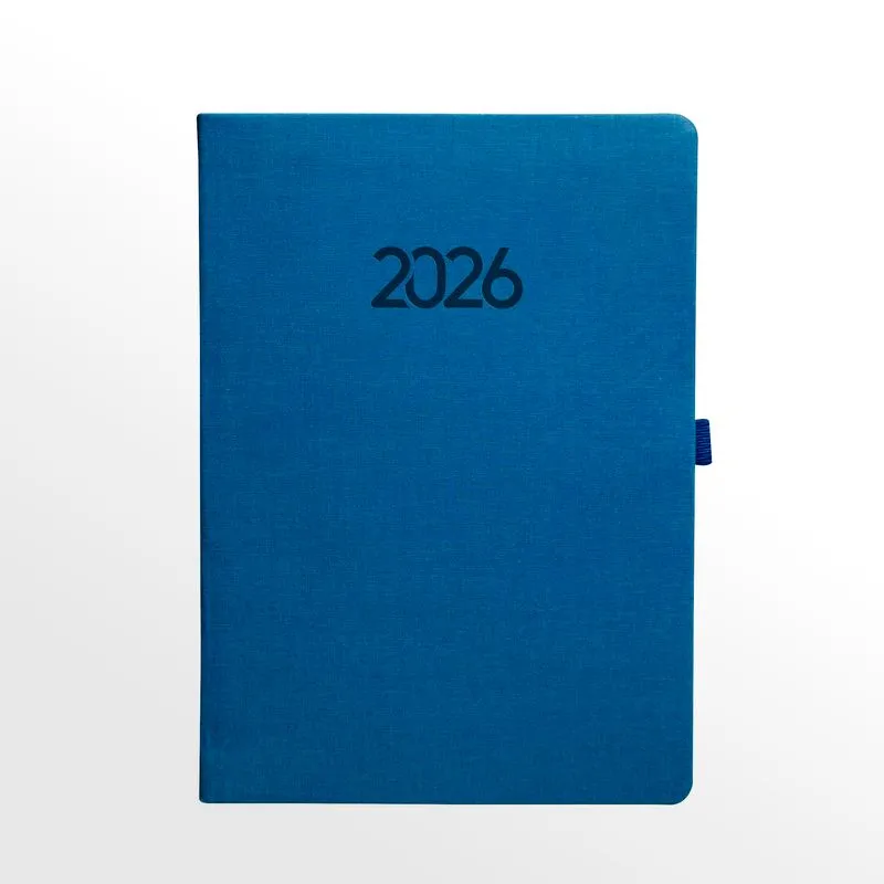 Υδρόγειος - Ημερήσιο Ημερολόγιο Canvas 2026, Royal Blue 17x24 0480