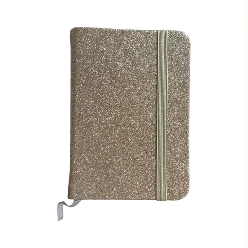 Maxleaf - Σημειωματάριο Α7 Ριγέ 80 Φύλλα 75gsm, Glitter, Χρυσό 5801-8