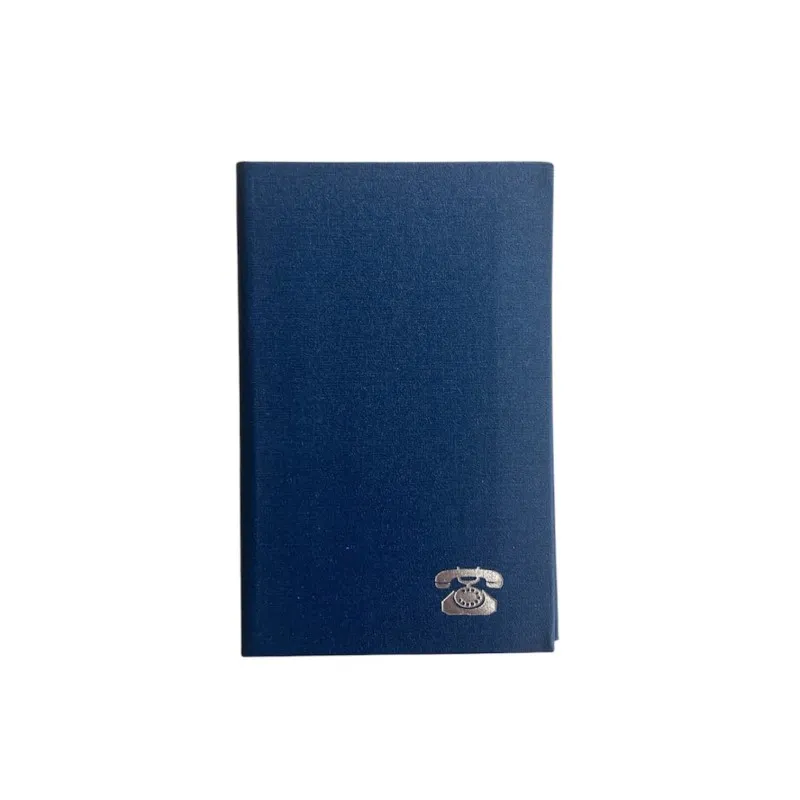 Adbook - Τηλεφωνικό Ευρετήριο Laminated, 7x11 cm 100 Σελίδες, Blue E-1003