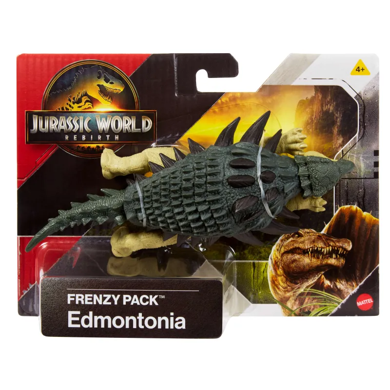 Mattel Jurassic World - Rebirth Frenzy Pack, Edmontonia JCL50 (JGB72)