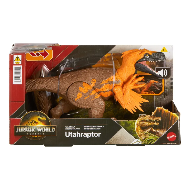 Mattel Jurassic World - Rebirth Wild Road, Utahraptor JGC80 (JGB87)