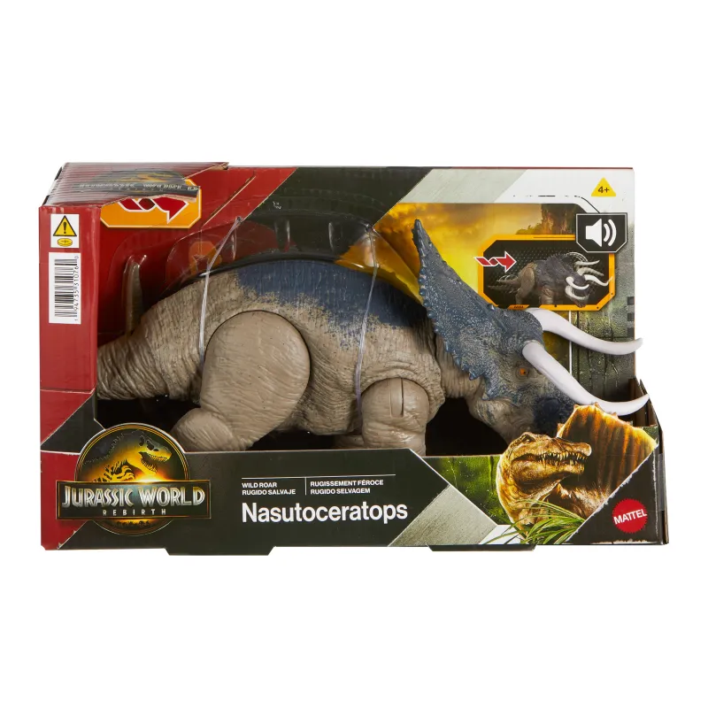Mattel Jurassic World - Rebirth Wild Road, Nasutoceratops JGC81 (JGB87)