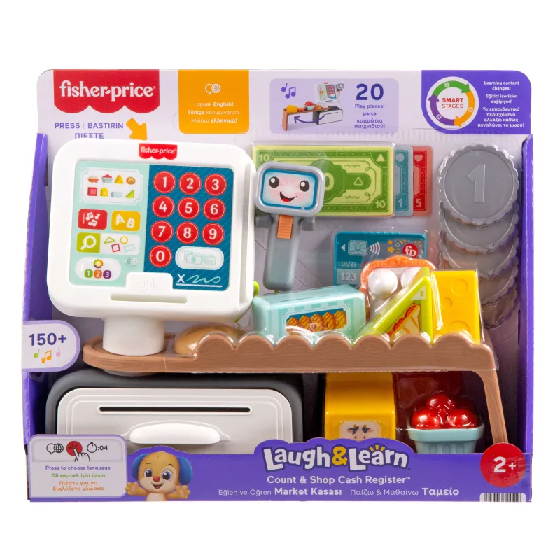 Fisher-Price - Laugh & Learn, Ταμειακή Μηχανή Με Ήχους JGW99