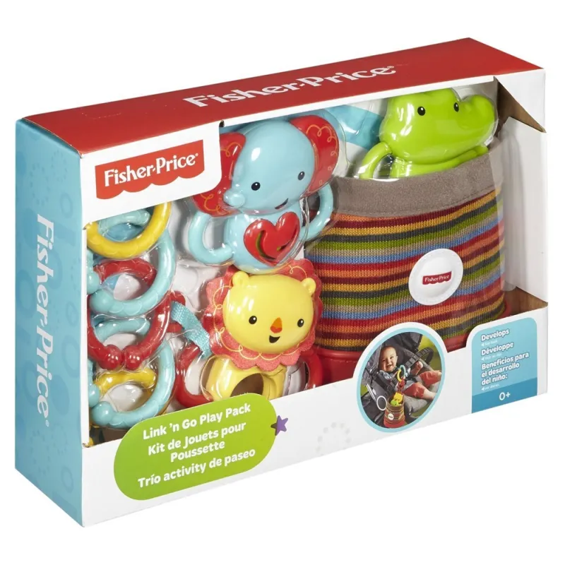 Fisher Price Ζωάκια Με Θήκη Μεταφοράς (DFP25)