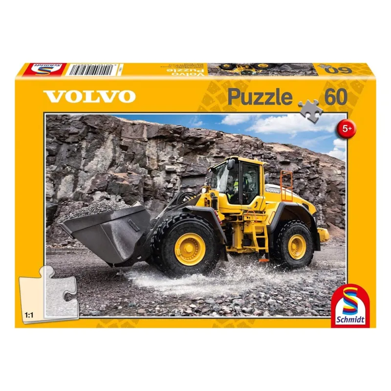 Schmidt Spiele - Puzzle Μπουλντόζα Volvo L150H 60 Pcs 56284