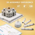 Cubic Fun - 3D Puzzle National Geographic, Taj Mahal 87 Pcs DS0981h Cubic Fun - 3D Puzzle National Geographic, Taj Mahal 87 Pcs DS0981h
