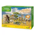 Cubic Fun - 3D Puzzle National Geographic, African Wildlife 69 Pcs DS0972h Cubic Fun - 3D Puzzle National Geographic, African Wildlife 69 Pcs DS0972h