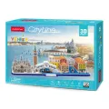 Cubic Fun - 3D Puzzle City Line, Venice 126 Pcs MC269h Cubic Fun - 3D Puzzle City Line, Venice 126 Pcs MC269h