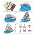 Cubic Fun - 3D Puzzle Santorini Island 129 Pcs MC195h Cubic Fun - 3D Puzzle Santorini Island 129 Pcs MC195h