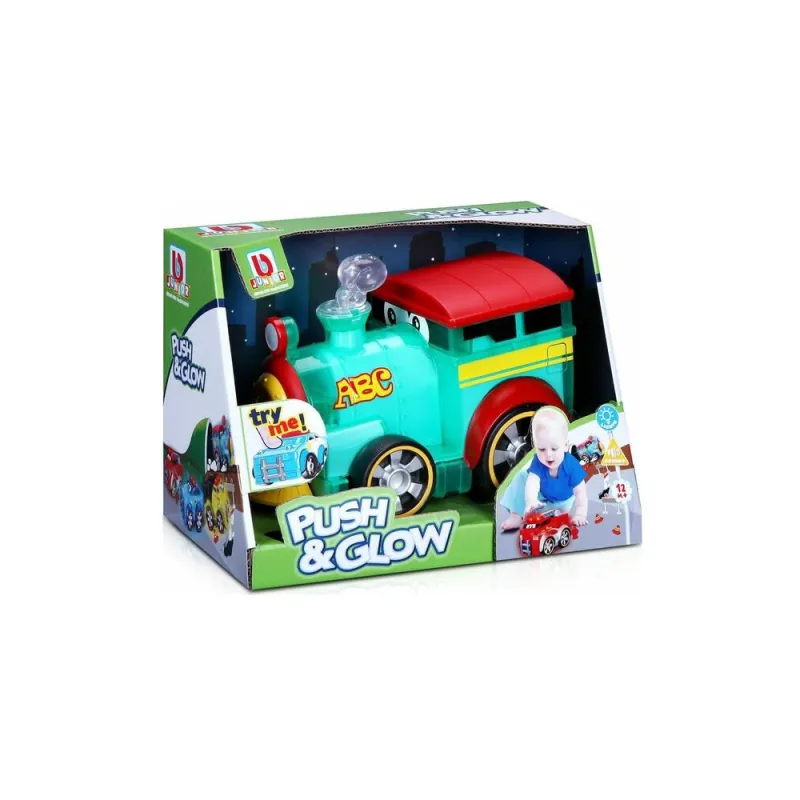 Burago – Bjunior Push & Glow, Train 16-89005