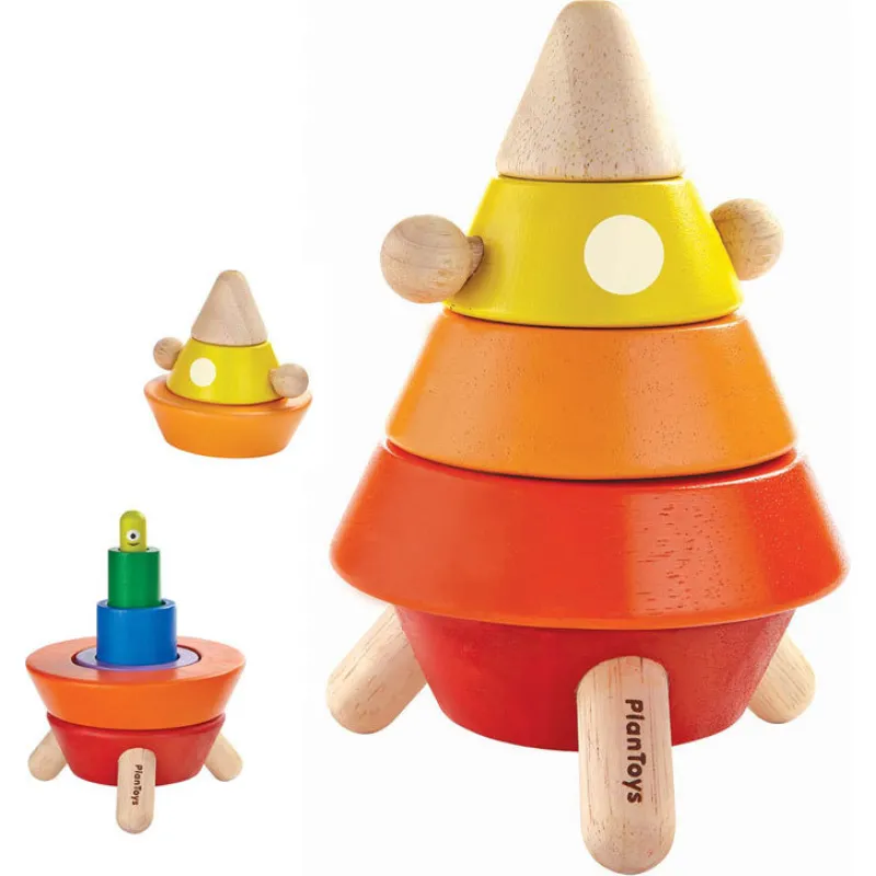PLAN TOYS ΞΥΛΙΝΟ ΔΙΑΣΤΗΜΟΠΛΟΙΟ (5708)