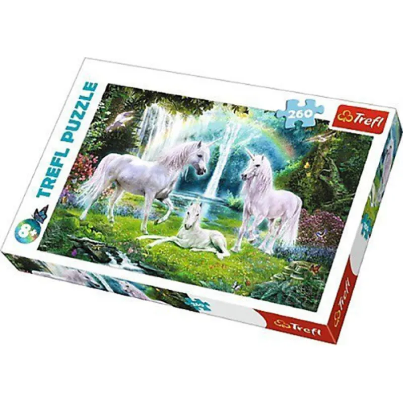 Trefl Puzzle 260 Pcs Unicorns - Μονόκεροι 13240