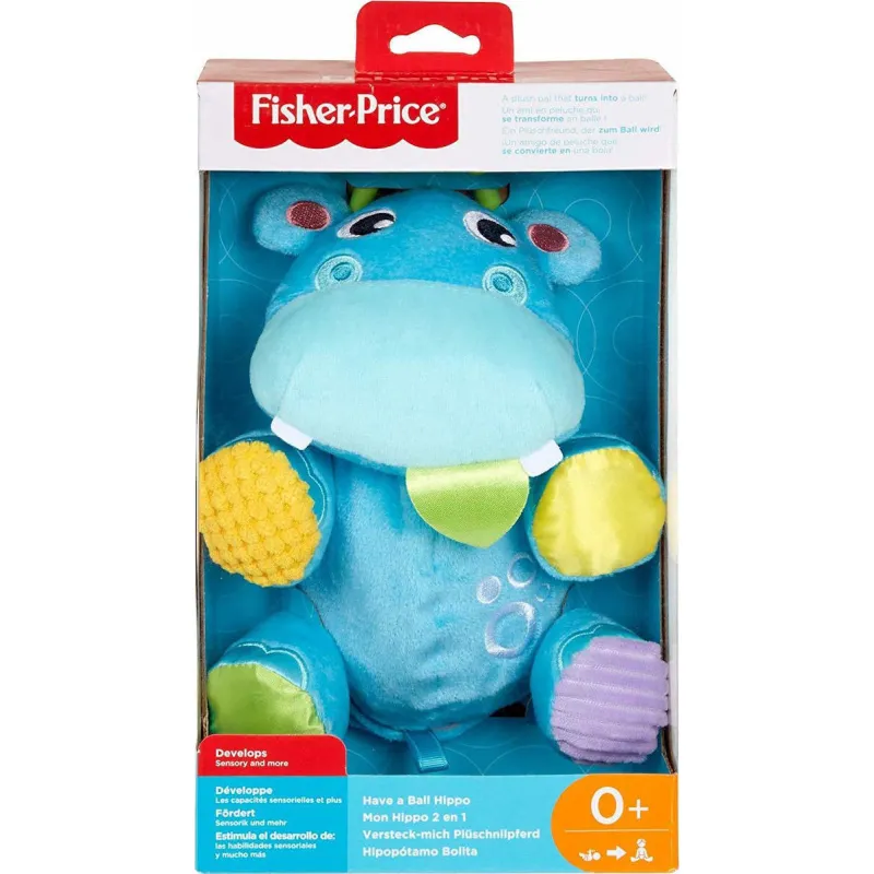Fisher Price Μαλακό Ιπποποταμάκι-Μπαλίτσα GFC35