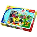 Trefl - Puzzle Mickey Rally With Friends 60 Pcs 17322 Trefl - Puzzle Mickey Rally With Friends 60 Pcs 17322