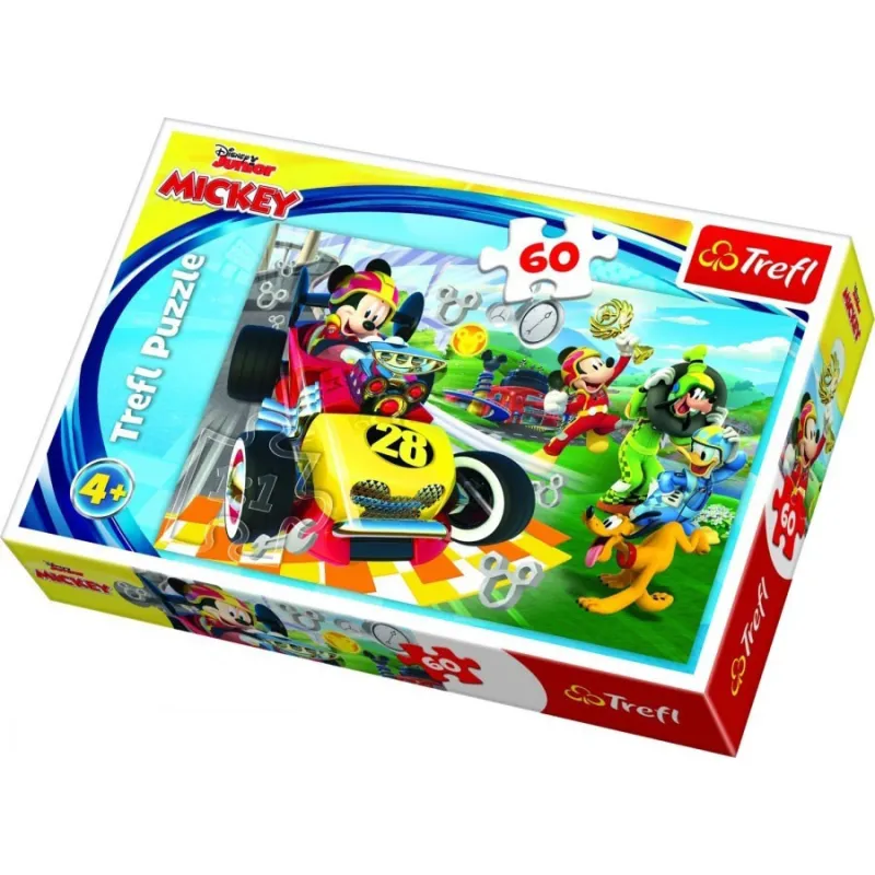 Trefl - Puzzle Mickey Rally With Friends 60 Pcs 17322