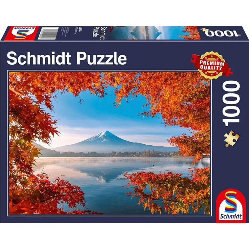 Schmidt Puzzle 1000 Pcs Φθινοπωρινό Μεγαλείο στο Βουνό Φίτζι 58946