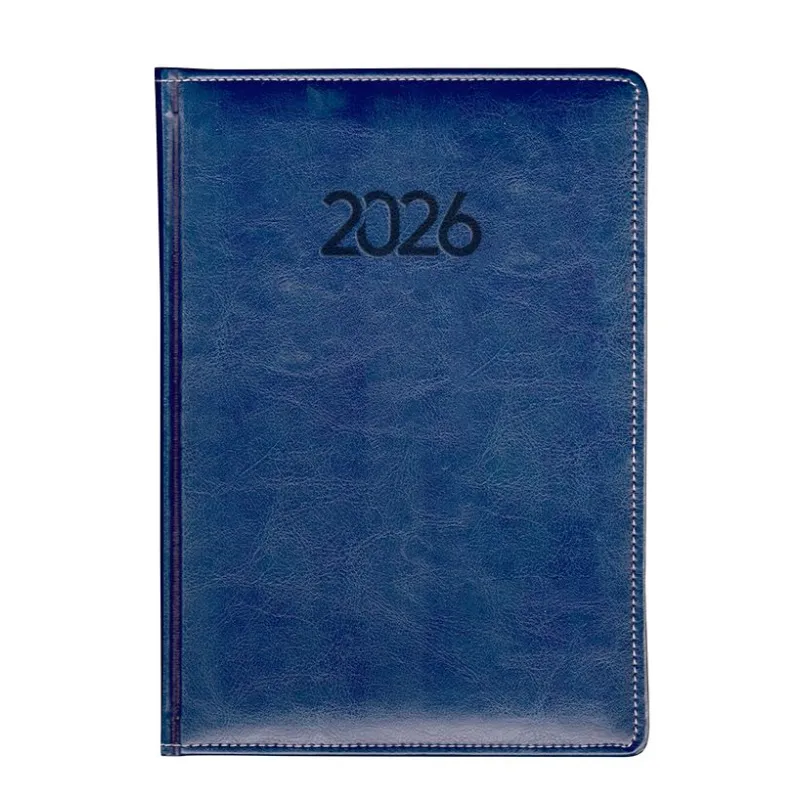Υδρόγειος - Ημερήσιο Ημερολόγιο Thermal P.U. 2026, Blue 17x24 0442