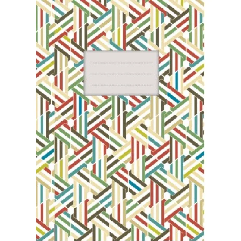For You - Σημειωματάριο Ριγέ B6 11,5x16,5 64 Φύλλα, Πολύχρωμο Ριγέ 84011