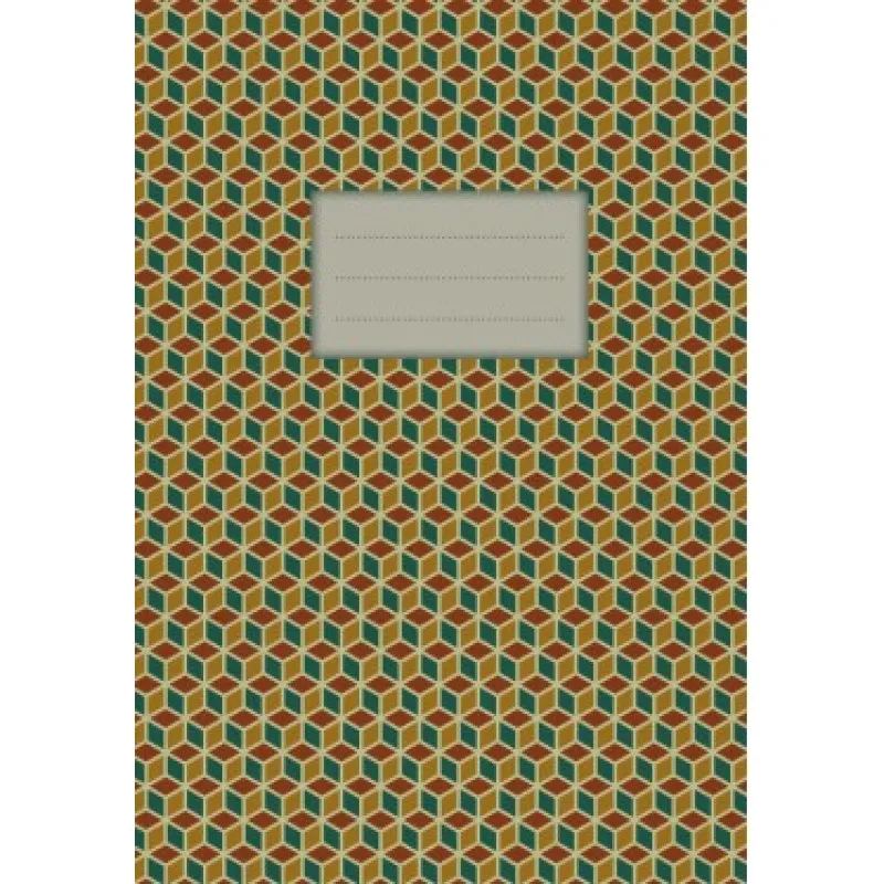 For You - Σημειωματάριο Ριγέ B6 11,5x16,5 64 Φύλλα, Πολύχρωμοι Κύβοι 84011