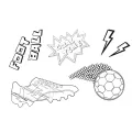 Diakakis - Μπλοκ Ζωγραφικής Must Press Start - Football 40Φ 23x33cm 585958 Diakakis - Μπλοκ Ζωγραφικής Must Press Start - Football 40Φ 23x33cm 585958