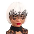 Carnival Toys - Μάσκα Ματιών Μαύρη Μεταλλική Με Στρας 01298