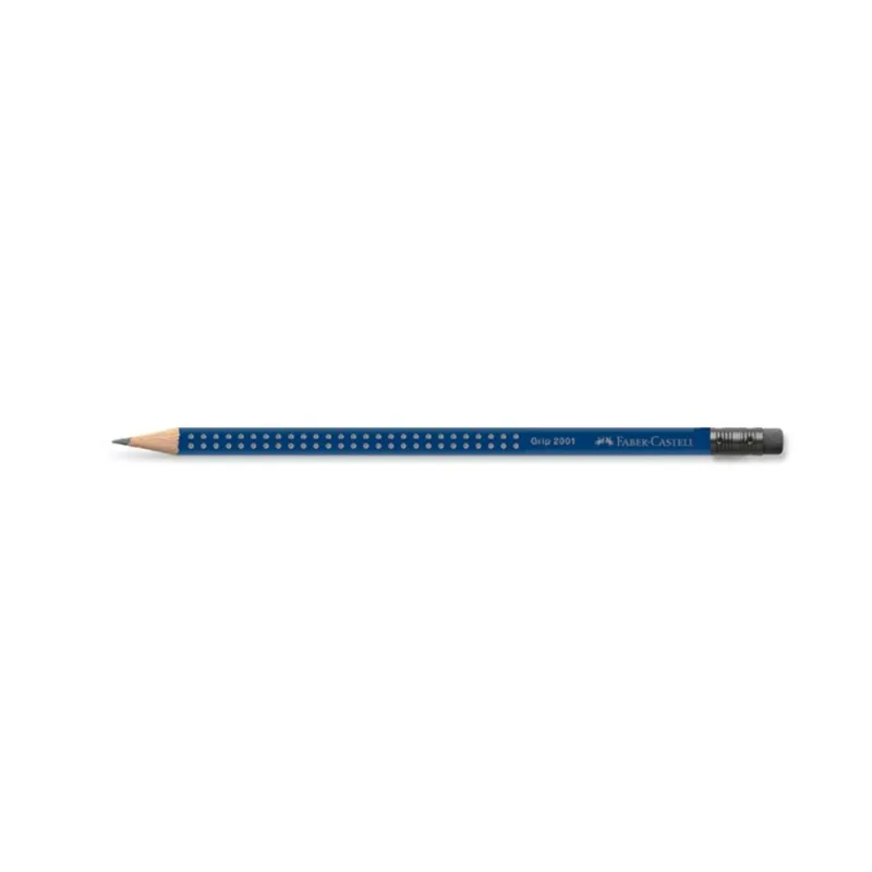 Faber Castell - Μολύβι Grip 2001 Με Γόμα, Dark Turquoise 045755