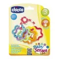 Chicco - Βρεφική Κουδουνίστρα Χρωματιστοί Δακτύλιοι 05954