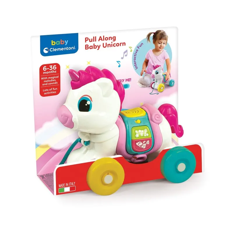 Baby Clementoni - Συρόμενος Μονόκερος 1000-17813