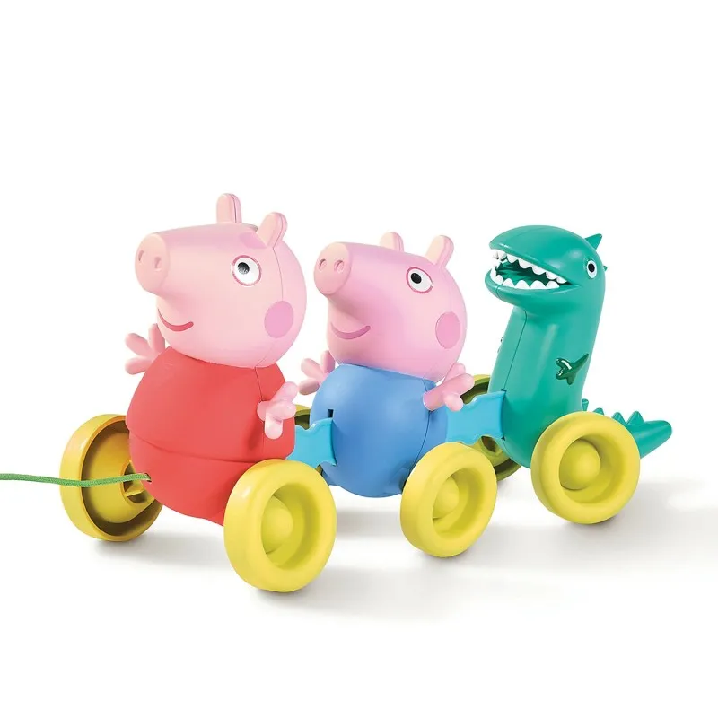 Tomy Toomies -  Βρεφικό Παιχνίδι Συρόμενο Οικογένεια Peppa Pig 1000-73527