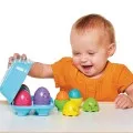Tomy Toomies - Βρεφικό Παιχνίδι Αυγοθήκη Χρωματιστή 1000-73563