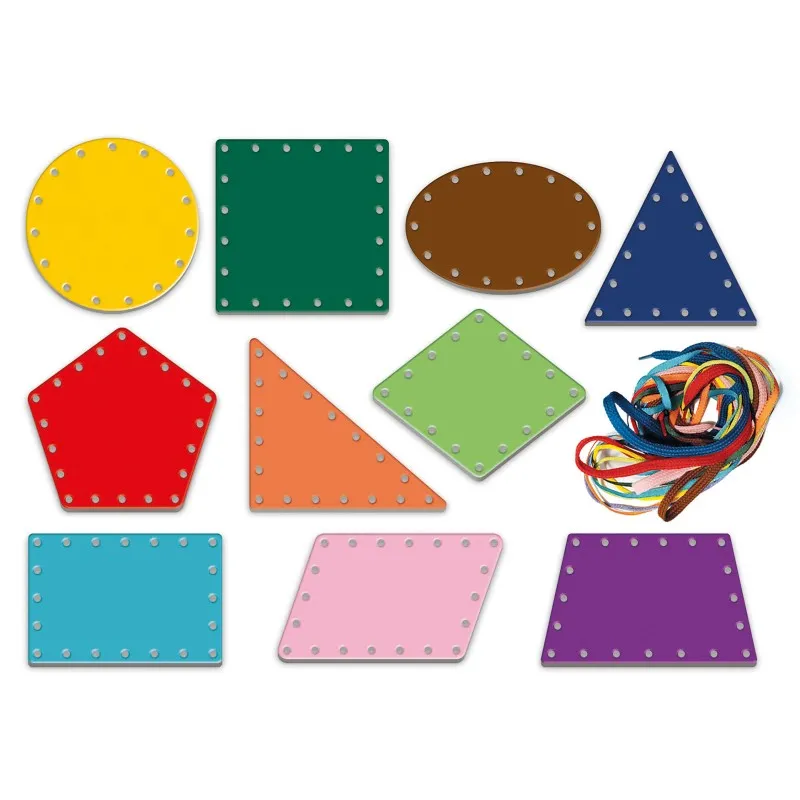 AS - Εξυπνούλης, Εκπαιδευτικό Παιχνίδι Montessori , Τα Σχήματα 1024-63239
